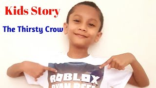 Kids Story by Ryan♥️ #Shorts | The Thirsty Crow || Kids Story