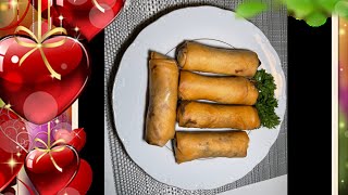 QUICK, EASY & DELICIOUS PORK & VEGETABLES SPRINGROLLS: MOUTHWATERING FUSION DELIGHT 🥳😋