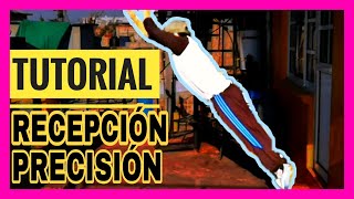 SALTO DE PRECISIÓN | RECEPCIÓN | tutorial de parkour 2 en 1