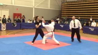 NAS Vic Finals Wing Chun vs Karate 2012 Melbourne