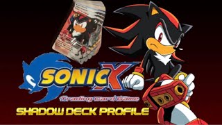 Sonic X Trading Card Game Shadow Deck Profile