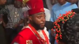 Davido & Chioma: Davido was filled with Tears after Chioma Parents Gave them Marital Blessings