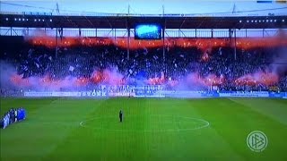 Magdeburger Pyroshow vs. Dresden (1.FC Magdeburg - Dynamo Dresden 16.04.16)