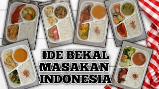 IDE BEKAL MASAKAN INDONESIA UNTUK SEMINGGU,SEDERHANA TAPI NIKMAT WAJIB DICOBA UNTUK BEKAL KERJA