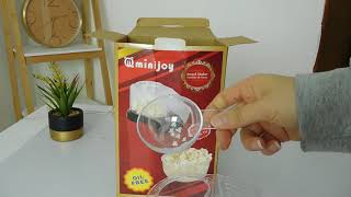 UNBOXING MAQUINA PARA HACER PALOMITAS