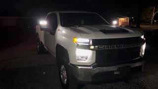 2020 Silverado 2500 LED Headlights and Switchbacks