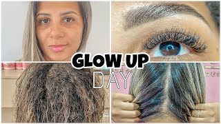 SPA DAY | FIZ CABELO, SOBRANCELHA, CILIOS E SPA DOS LÁBIOS