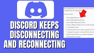 How To Fix Discord Keeps Disconnecting And Reconnecting