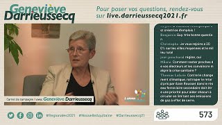 LIVE | Premier carnet de campagne avec Geneviève Darrieussecq