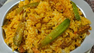 Lunch Box recipe//kovakkai sadam//கோவக்காய் சாதம்....