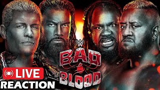 WWE BAD BLOOD 2024 LIVE REACTION IN ITALIANO