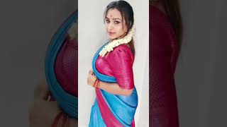 Tamil model veenathara Diwali special saree photoshoot video#actress#tamilmodel#reels#viralvideo