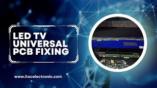 LED TV UNIVERSAL BOARD FIXING (Part 03)