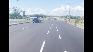 new bike lanes on Moodie Drive