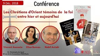 Conférence "Chrétiens d'Orient témoins de la foi entre hier et aujourd'hui" (1)