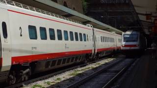 FS ETR 480 27 livrea di Frecciabianca arriva a Genova Piazza Principe