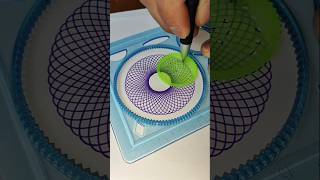 How many rotations did the pen make in total? ?? #Spirograph #satisfying #shorts