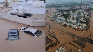 اعصار شاهين وما تسبب من دمار وفيضانات في عمان भारी वर्षा Cyclone Shheen hit Oman 倾盆大雨