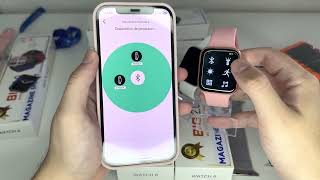 UNBOXING do LANÇAMENTO X9 MAX, o modelo mais barato parecido com o Apple Watch, veja como configurar