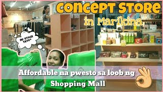 CONCEPT STORE IN RIVERBANKS MALL MARIKINA | FAST & EASY WAY TO HAVE YOUR OWN BUSINESS