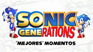 MEJORES MOMENTOS JUGANDO A  SONIC GENERATIONS (PS3) - Español