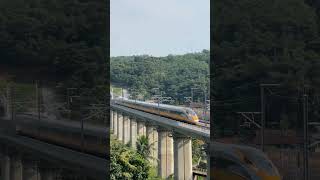 uji coba kereta cepat tercanggih di Asia tenggara #shortsvideo #railway #viral