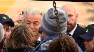 Geert Wilders in dordrecht de 17 2  2018