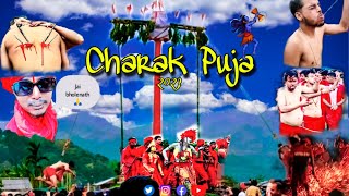 CHARAK PUJA  | this is scary 😱😱| Likabali charak Puja | Neel Akash vlogs