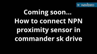 NPN proximity sensor