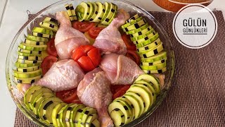 🍗 RAMAZAN İÇİN LEZZETLİ EFSANE ANA YEMEK | SEBZELİ PATATESLİ TAVUK BAGET 🍗 ✅