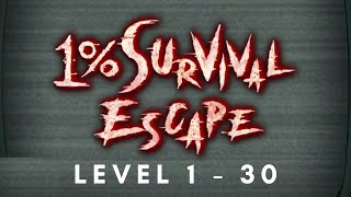 1% Survival Escape | Full Walkthrough