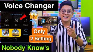 अब आयेगा Double मज़ा Change Voice in Free Fire COD Any Online Games Voice Changer Fun Tutorial