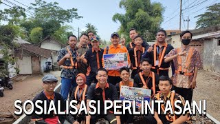 Sosialisasi Perlintasan di JPL 157 Patrang, Jember