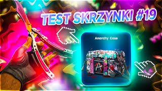 ✨TEST SKRZYNKI ANARCHY CASE NA CSGOSKINS #19 🔥CSGO-SKINS