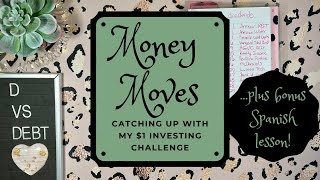 Money moves: catching up on my $1 challenge + bonus Spanish lesson! 🤑