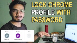 🔒 How to set password on chrome in PC/laptop | how to set password on chrome 🔒 | lock #deepaklohar