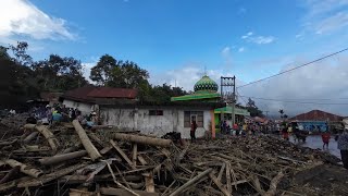 Banjir bandang sumbar | pandai sikek - pagu pagu