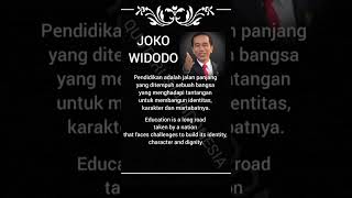 Jokowi #34 | Deep Thought | Indonesian-Russian-English #quoterusiaindonesia #quotes #wisdom