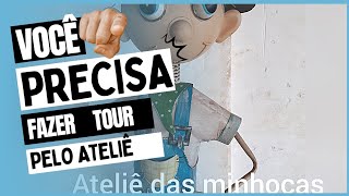 #Fazendo um tour pelo @ateliedasminhocas