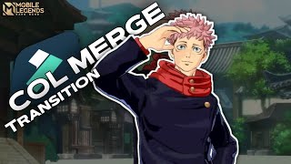 DOPE TRANSITION!! | COL MERGE TRANSITION | Filmora 12 | MLBB