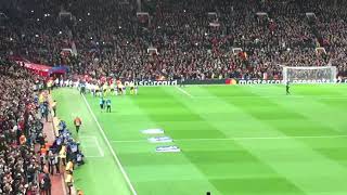 Manchester United - Juventus 0-1 INGRESSO IN CAMPO - INNO UCL -