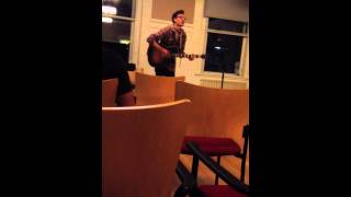 Nick Stevenson at a Berklee Open Mic