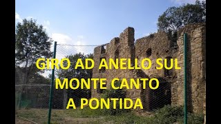 giro ad anello sul monte canto a Pontida