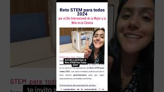 alumnas de secundaria en Perú postulen a esta gran oportunidad 🙌🏽✨ #robótica #mujer #stem