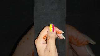 Easy Nail art design 💅#shortsfeed#viralvideo#shorts#youtubeshorts