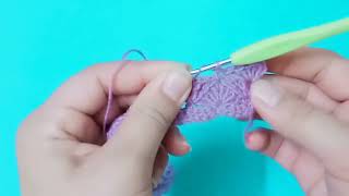 Easy Crochet Stitch for Crochet Scarfs and Blankets/ SakinArt