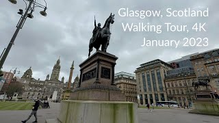 Glasgow, Scotland - Walk through experience | 4K