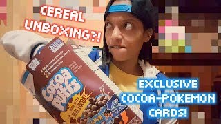 Cereal Unboxing?! Exclusive Pokemon Cards!