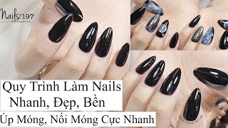 Bí Quyết Sơn Sửa Móng Tay Siêu Nhanh, Úp Móng Cực Bền, Vẽ Galaxy Nails Đẹp, Đơn Giản