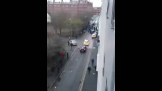 Manchester United fans against Sheffield United fans  09/01/2016 {RIOTS}